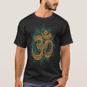 T-shirt Goa Om Psychedelic (Devant)
