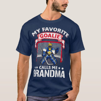 T-shirt Goalie Calls Me Grandma Soccer Poison
