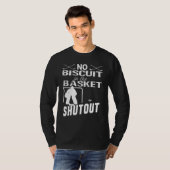 T-shirt Goalie De Hockey Sur Glace Pas De Biscuit Dans Le  (Devant entier)