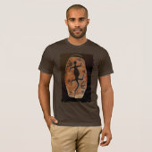 T-shirt GOANNA DREAMTIME Chemise australienne de style abo (Devant entier)