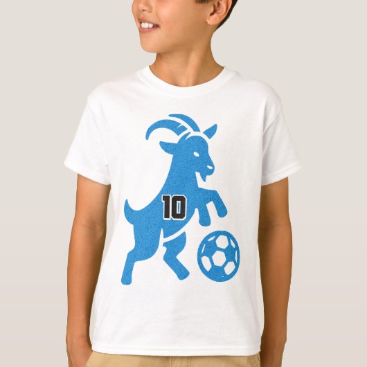 T-shirt GOAT 10 Football (Devant)