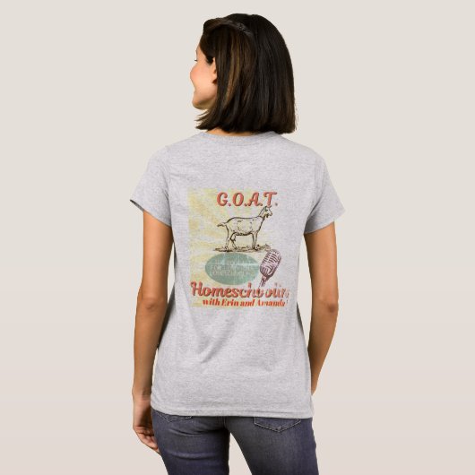 T-shirt GOAT Homeschooling Tee (Dos entier)