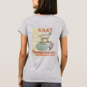 T-shirt GOAT Homeschooling Tee (Dos)