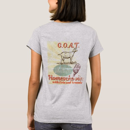 T-shirt GOAT Homeschooling Tee (Dos)