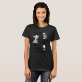 T-shirt Goat I Scream You Scream We All Scream For No Rea (Devant entier)