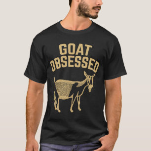 T-shirt Goat Obsessed Mountain Goats Billy Goat  Animals