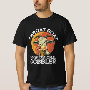 T-shirt Goat Throat Paruline professionnelle Alult Humour 