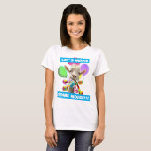 T-shirt Goat with Party Blowers (Devant entier)