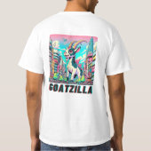 T-shirt Goatzilla : Bêlements et Démolitions V4 (Dos)