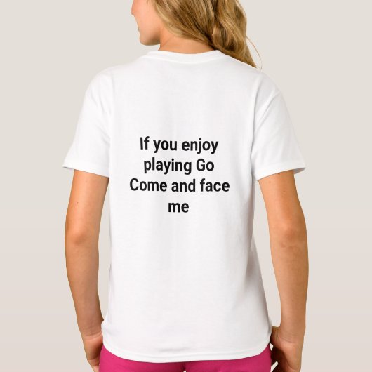 T-shirt Goban Come and Face Me (Dos)