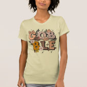 T-shirt Gobble automne vacances Boho Thanksgiving (Devant)