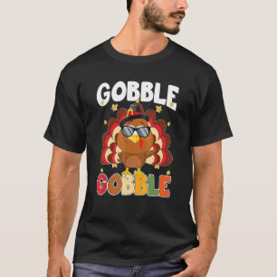 T-shirt Gobble Gobble Turquie Toddler Thankgiving