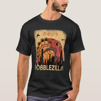 T-shirt Gobblezilla Turquie Thanksgiving T Shirt