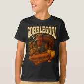T-shirt Gobbol Turkey Gobble Gool Thanksgiving Retro (Devant)