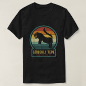 T-shirt Gobekli Tepe Lion Grand Chat Ancien Mégalithique S (Design devant)