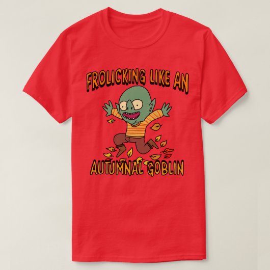 T-shirt Gobelle automnale (Design devant)