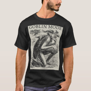T-shirt Goblin Mode Goblincore Vintage esthétique amusant