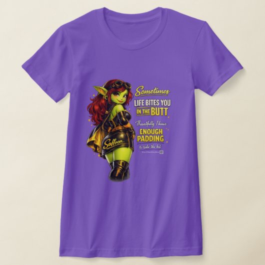 T-shirt Goblinantics™ — Saffron™ : Life Bites (Poser)