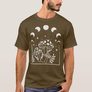 T-shirt Goblincore Aesthetic Dark Cottagecore Mushroom Wol