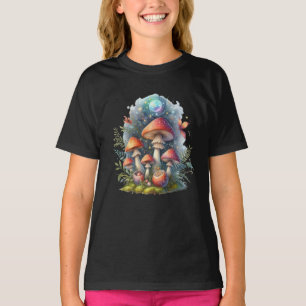 T-shirt Goblincore Esthétique et noir Cottagecore Champign