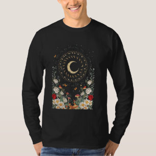 T-shirt Goblincore Fleur Et Lune Et Cottagecore De Cuisine