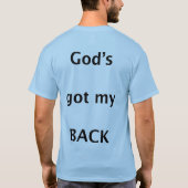 T-shirt God a obtenu mon dos (Dos)