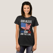 T-shirt God Bless America (Devant entier)