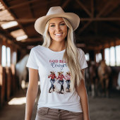 T-shirt God Bless Cowgirls