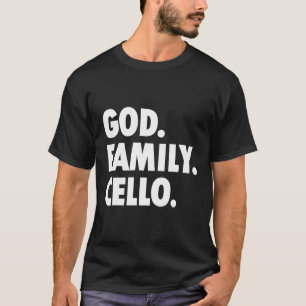 T-shirt God Family Cello - Novelty Faith