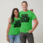 T-shirt God Hates Mags girl (Unisexe)