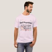 T-shirt God’s Promises Never Fail – Inspirational  (Devant entier)
