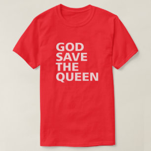 T-SHIRT GOD SAVE THE QUEEN