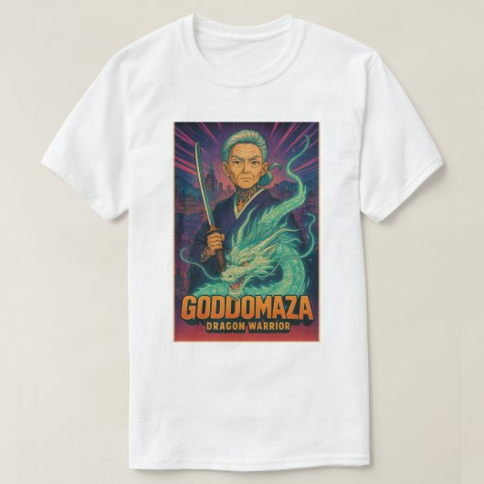 T-SHIRT GODDOMAZA DRAGON WARRIOR (Design devant)