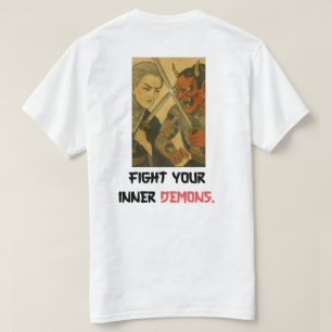 T-SHIRT GODDOMAZA EDO ERA COMBATTRE VOS DÉMONS INTÉRIEURS