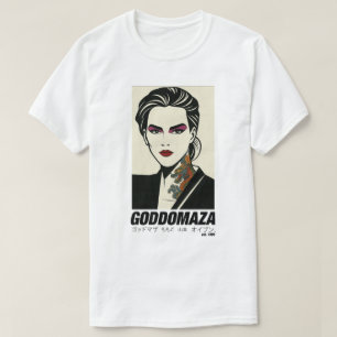 T-SHIRT GODDOMAZA EST 1985 PT. 2 HOMMES BLANC TEE