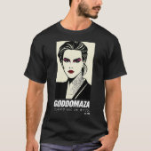 T-SHIRT GODDOMAZA EST. 1985 PT. 5 NOIR TEE (Devant)