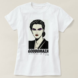 T-SHIRT GODDOMAZA EST. 1985 WOMEN WHITE TEE