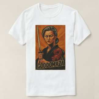T-SHIRT GODDOMAZA SAMURAI MOVIE POSTER 3 TEE
