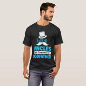 T-shirt Godfather Proposal Great Uncle Promoted to from Go (Devant entier)
