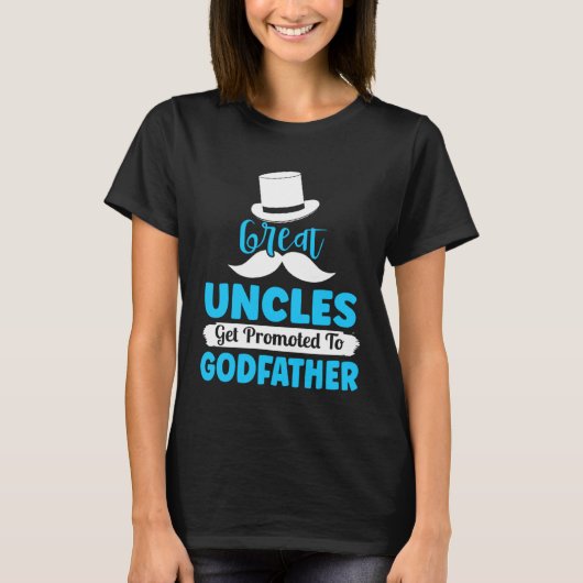 T-shirt Godfather Proposal Great Uncle Promoted to from Go (Devant)