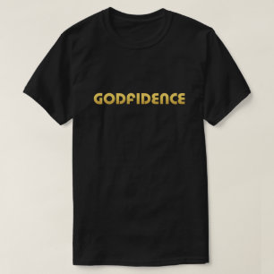 T-shirt Godfidence d'or