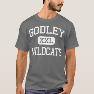 T-shirt Godley - chats sauvages - lycée - Godley le Texas