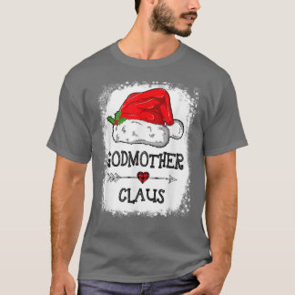 T-shirt Godmère Claus Noël Lumière Pyjama Famille Matc