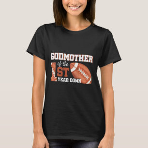 T-shirt Godmère De 1 An Anniversaire Football 1er