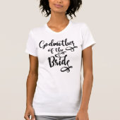 T-shirt Godmère de la mariée (Devant)