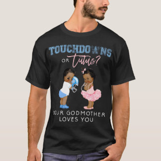 T-shirt Godmère Genre Révéler Chemise Touchdown Tutu Baby