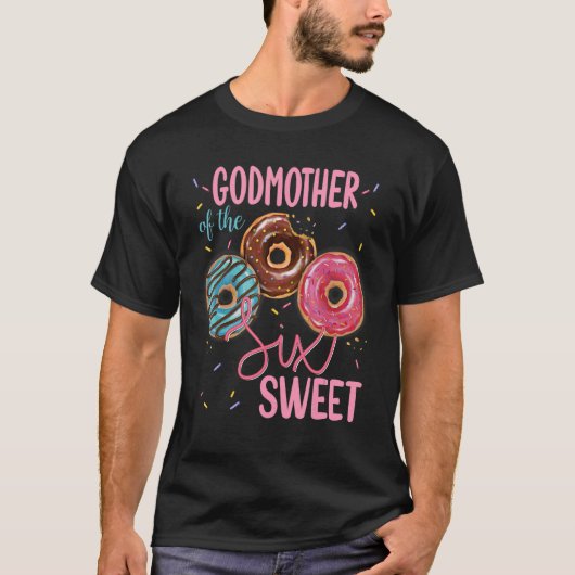T-shirt Godmere Of The Sweet Six 6th Donut Anniversaire Pa (Devant)