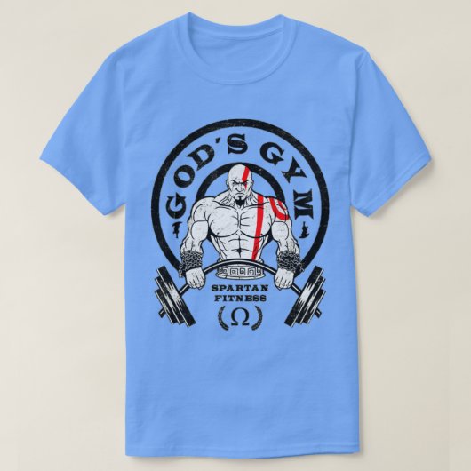 T-shirt Gods Gym 1 (Design devant)