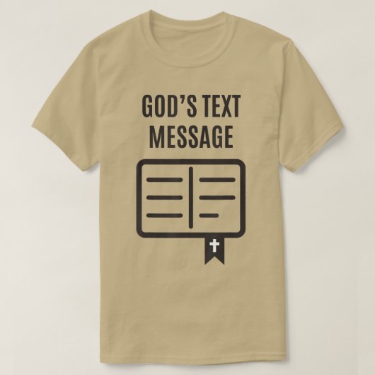 T-shirt Gods Tet MessageBible Funny Christian  (Design devant)