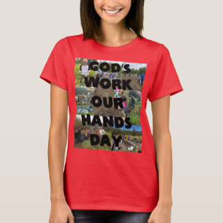 T-shirt 'Gods Werk Onze Handen'